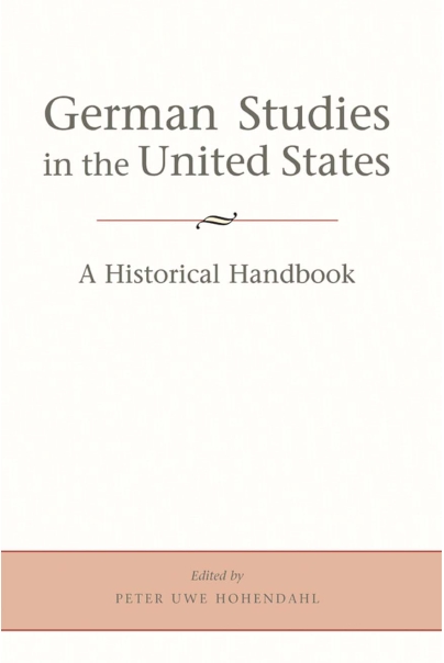 German Studies in the United States Cover