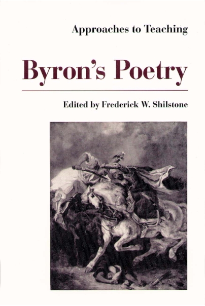 Approaches to Teaching Byron's Poetry Cover