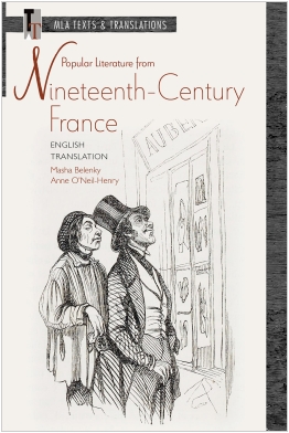 Popular Literature from Nineteenth-Century France: English Translation