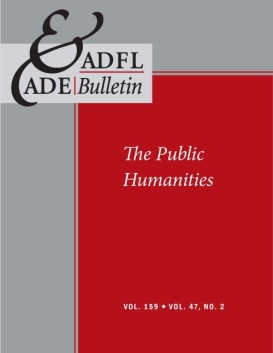ADFL Bulletin, Vol. 47, No. 2 (2022)