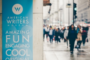American Writers Museum Sign