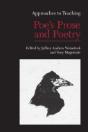 Approaches to Teaching Poe's Prose and Poetry Cover