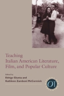 Teaching Italian American Literature, Film, and Popular Culture Cover