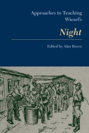 Approaches to Teaching Wiesel's Night Cover