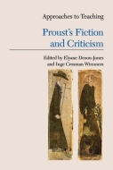Approaches to Teaching Proust's Fiction and Criticism Cover
